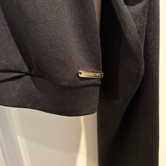 Sommer Ray Black Long Sleeve Crop Top Size Large - Picture 2 of 4